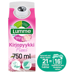 Lumme kirjopyykinpesuneste 750ml Pioni