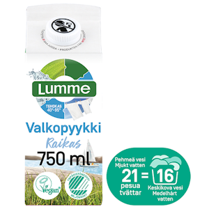 Lumme valkopyykinpesuneste 750ml Raikas