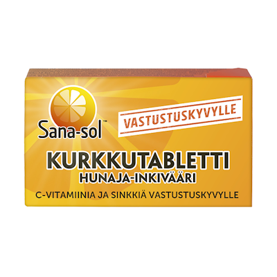 Sana-sol kurkkutabletti 16kpl 48g hunaja-inkivääri