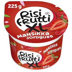 Risifrutti XL mansikka riisivälipala 225g