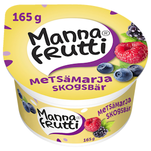 Mannafrutti metsämarja mannavälipa 165g