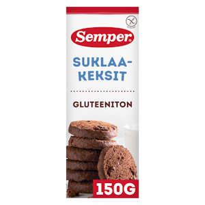 Semper Suklaakeksit 150g gluteeniton