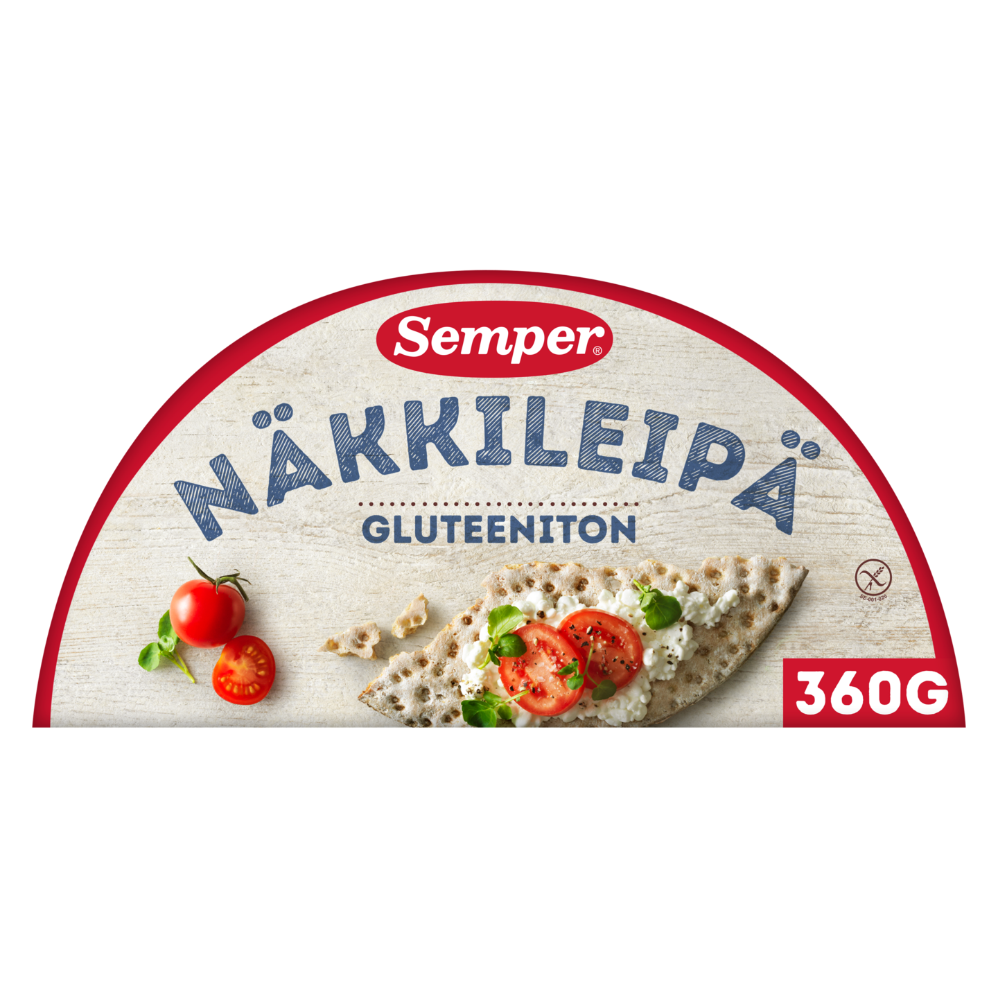 Semper Gluteeniton näkkileipä 360g
