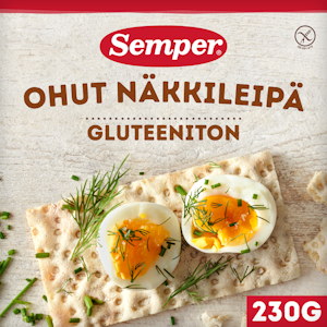 Semper Ohut näkkileipä gluteeniton 230g