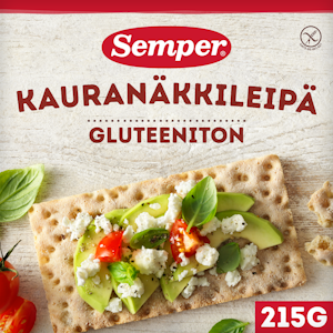 Semper Kauranäkkileipä 215g gluteeniton