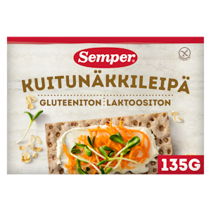 Semper Kuitunäkkileipä gluteeniton 135g