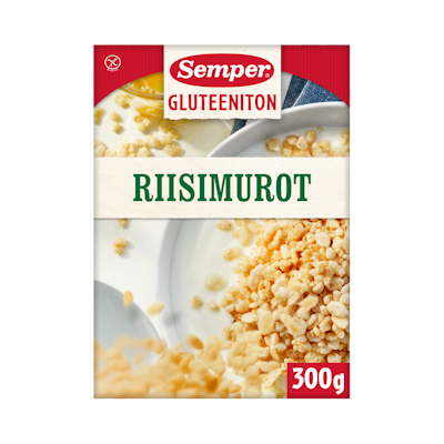 Semper 300g Riisimurot gluteeniton
