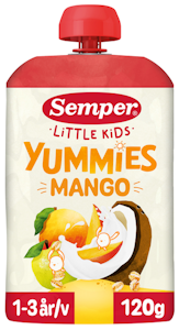 Semper Yummies smoothie mango 120g 1-3 v