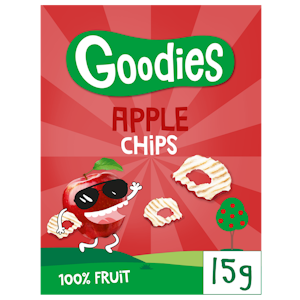 Goodies Apple chips kuivatut omenapalat 15g