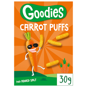 Goodies Carrot Puffs porkkana-maissinaksu 30g