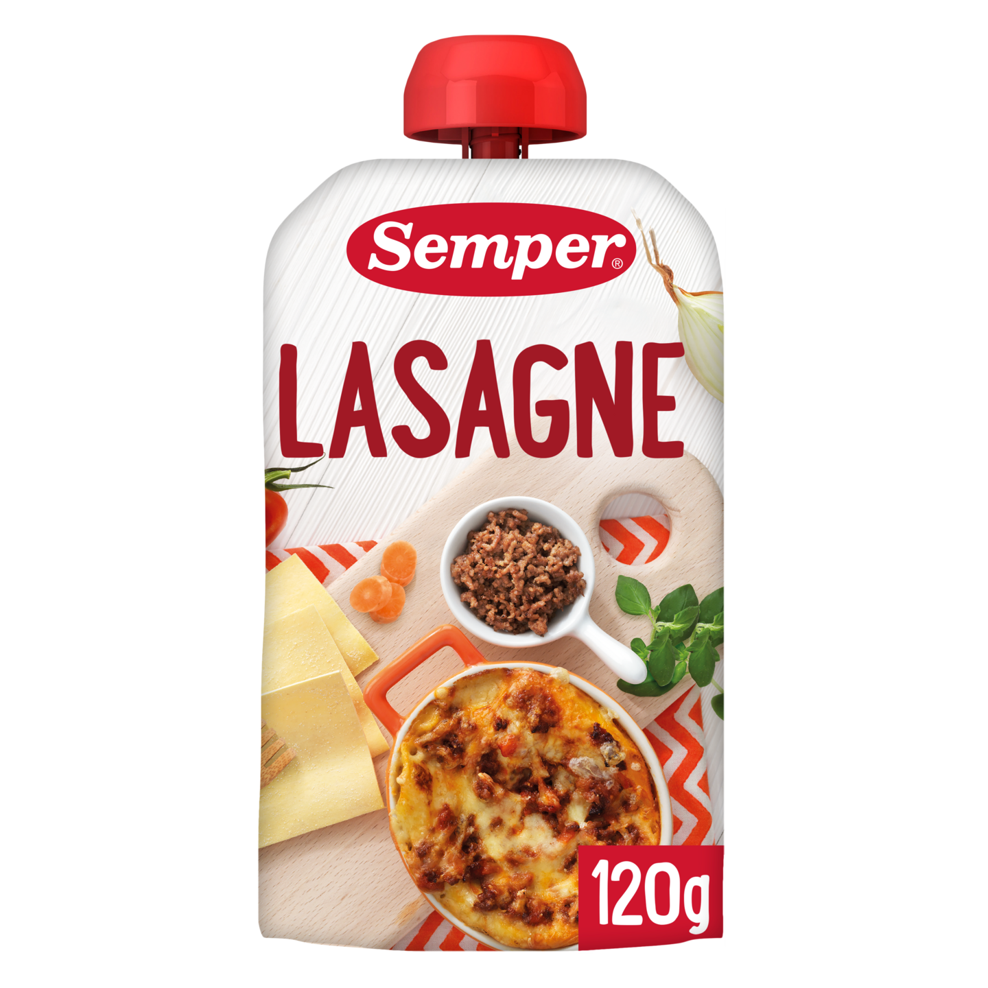 Semper lasagne 120g 6kk