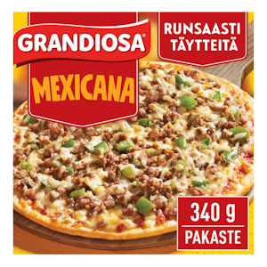 Grandiosa pizza Mexicana 340g kiviuunipizza pakaste