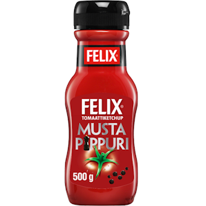 Felix ketchup mustapippuri 500g