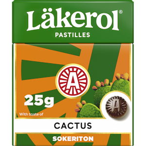 Läkerol classic pastilli 25g cactus