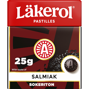 Läkerol Classic pastilli 25g Salmiakki