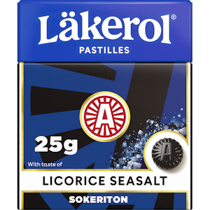 Läkerol Classic 25g Licorice Seasalt