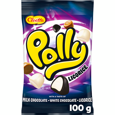 Cloetta Polly Licorice makeissekoitus 100g