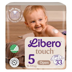 LIBERO Touch teippivaippa koko 5, 33kpl, 9-14 kg