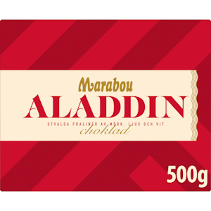 Marabou Aladdin suklaakonvehteja 500g PPA