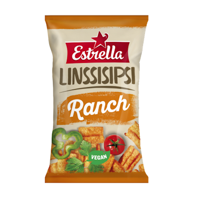 Estrella Linssisipsi 110g Ranch