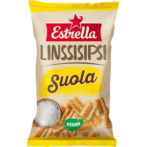 Estrella Linssisipsi 110g suola