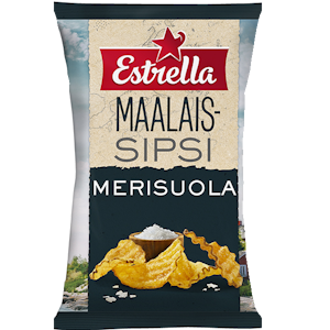 Estrella Maalaissipsi 180g Merisuola