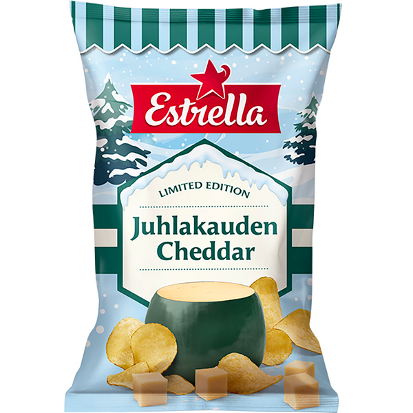 Estrella sipsi 250g Juhlakauden Cheddar