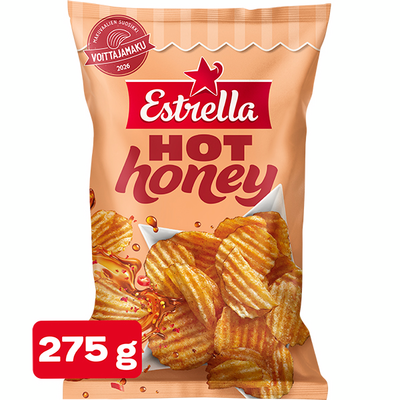 Estrella Hot Honey sipsi 275g