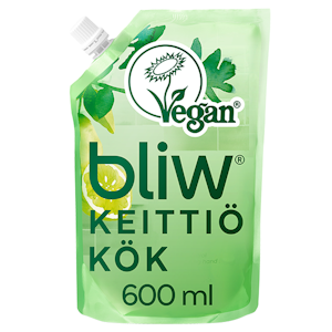 Bliw nestesaippua 600ml Keittiö Villitimjami & Lime täyttöpussi