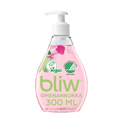 Bliw nestesaippua 300ml Omenankukka pumppupullo