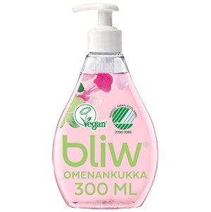 Bliw nestesaippua 300ml Omenankukka pumppupullo