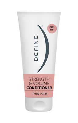 Define Strength & Volume conditioner tuuheuttava ja vahvistava hoitoaine hennoille hiuksille 200ml