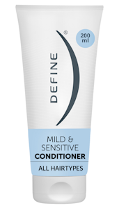 Define Mild & Sensitive conditioner prebiootteja sisältävä mieto ja hajusteeton hoitoaine 200ml