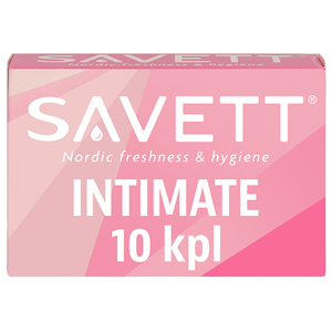 Savett Intim kosteuspyyhe 10kpl