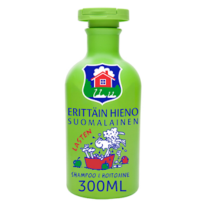 Erittäin Hieno Suomalainen Lasten shampoo & hoitoaine 300ml