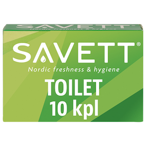 Savett Toilet kosteuspyyhe 10kpl