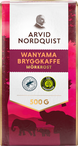 Arvid Nordquist kahvi 500g Wanyama RFA