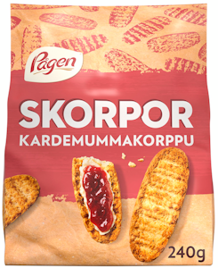 Pågen Skorpor Kardemummakorppu 240g