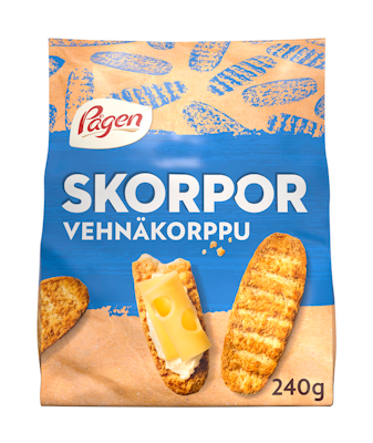 Pågen Skorpor Vehnäkorppu 240g
