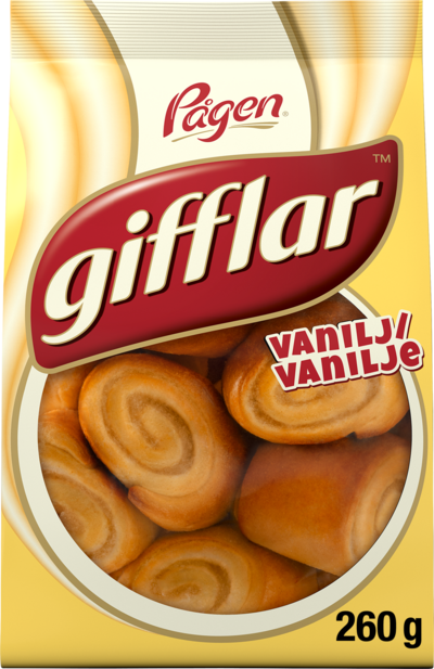 Pågen Gifflar pienet vaniljapullat 260g