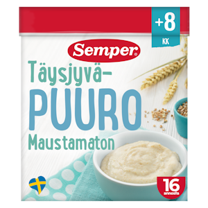 Semper kaurapuurojauhe 480g 8kk maustamaton