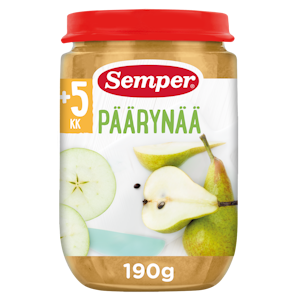 Semper Päärynää ja omenaa 190g 5-6kk