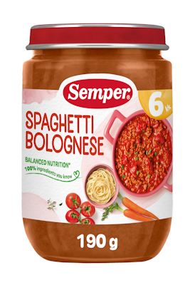 Semper Spahettia &  jauhelihakastiketta 190g 6kk