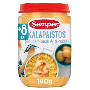 Semper Kalapaistos, perunamuussia & turskaa 190g 8kk