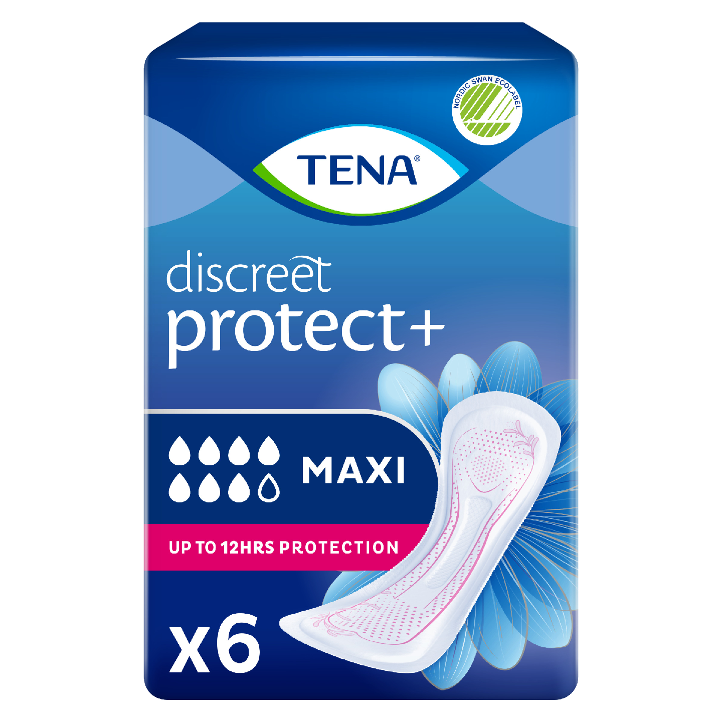 Tena discreet inkosuoja 6kpl Maxi