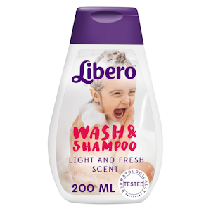 Libero pesuneste ja shampoo 200 ml