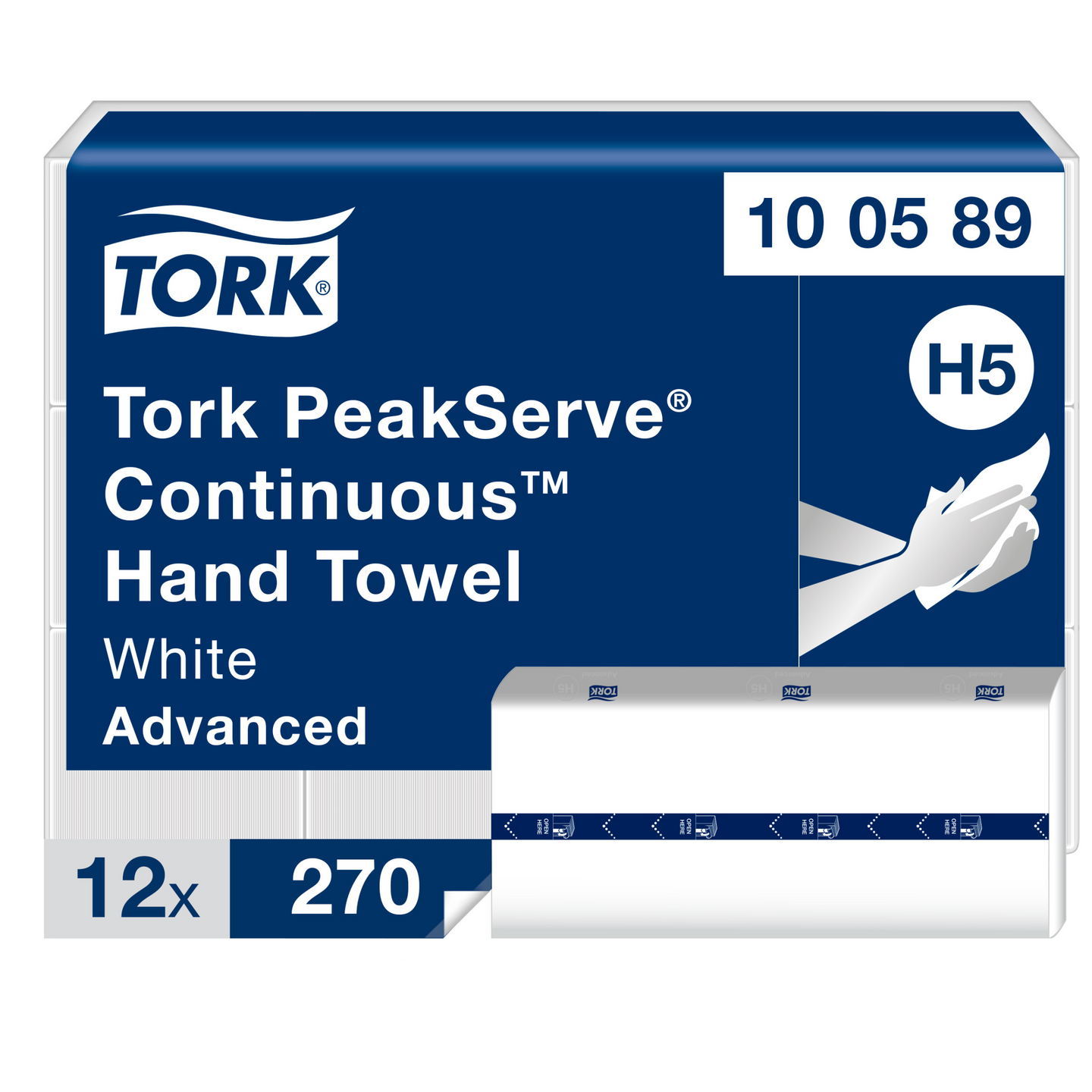 Tork PeakServe käsipyyhe valkoinen Advanced H5 3240 arkkia