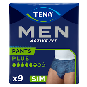 Tena Men inkosuoja Active Fit Pants M 9kpl