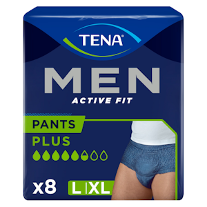 Tena Men inkosuoja Active Fit Pants L 8kpl