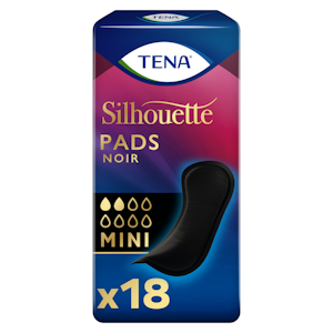 Tena Silhouette Noir side 18kpl Mini